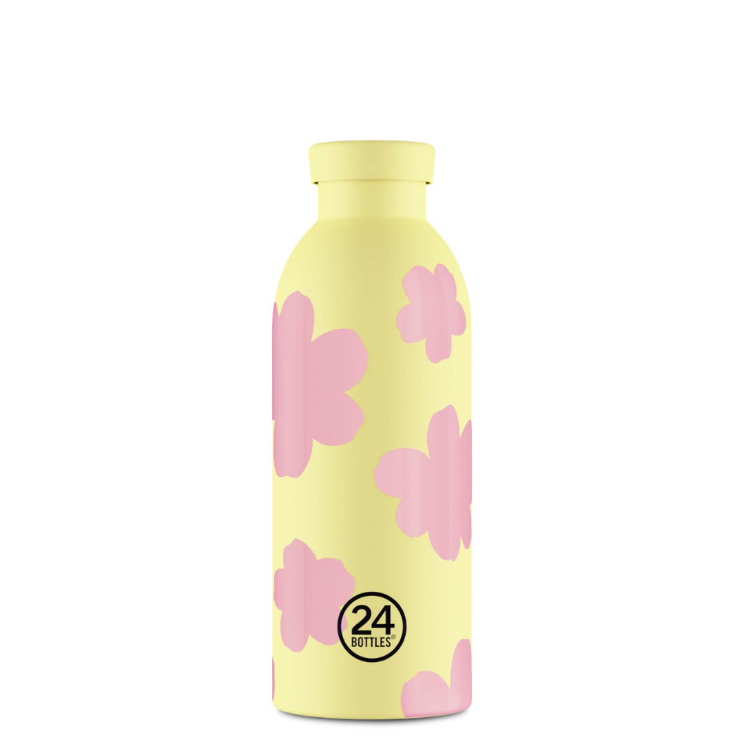 Borraccia termica 24Bottles Clima - Daydreaming Giallo 500 ml.