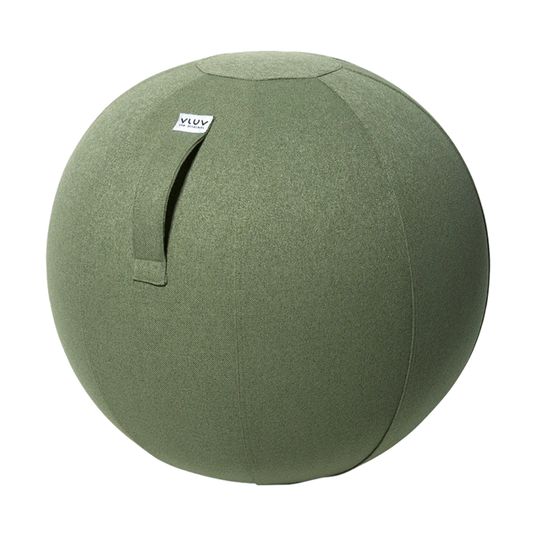 Palla da seduta VLUV SOVA 65cm. col. Verde Pesto
