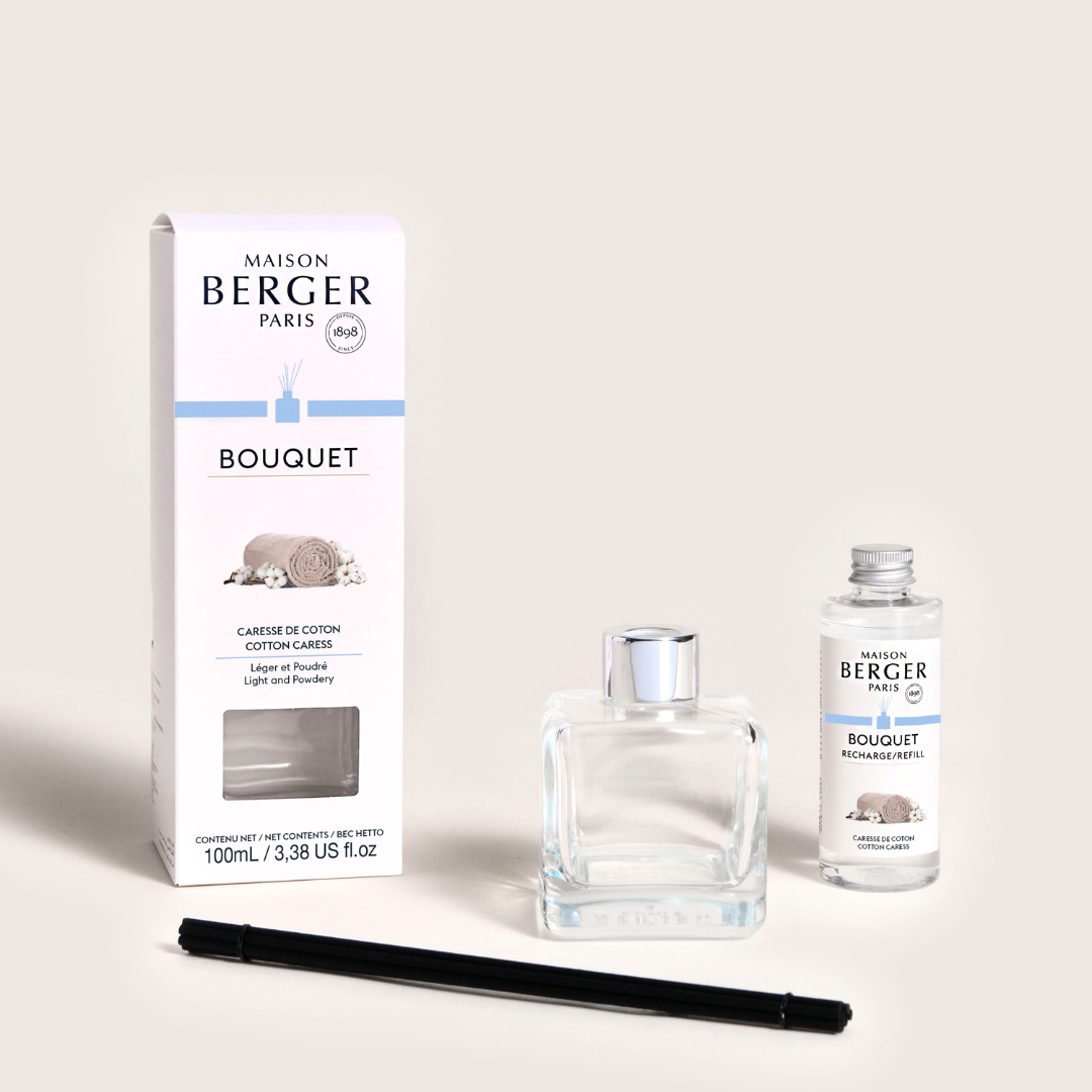 Diffusore con Bastoncini Maison Berger - Caresse de Coton