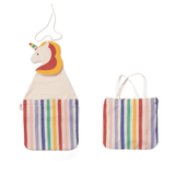 Contenitore a parete e borsa tote - Unicorno - Play&Go