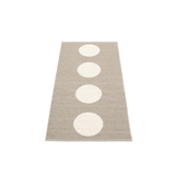 Tappeto Pappelina - Vera 70x150 - Mud / Vanilla