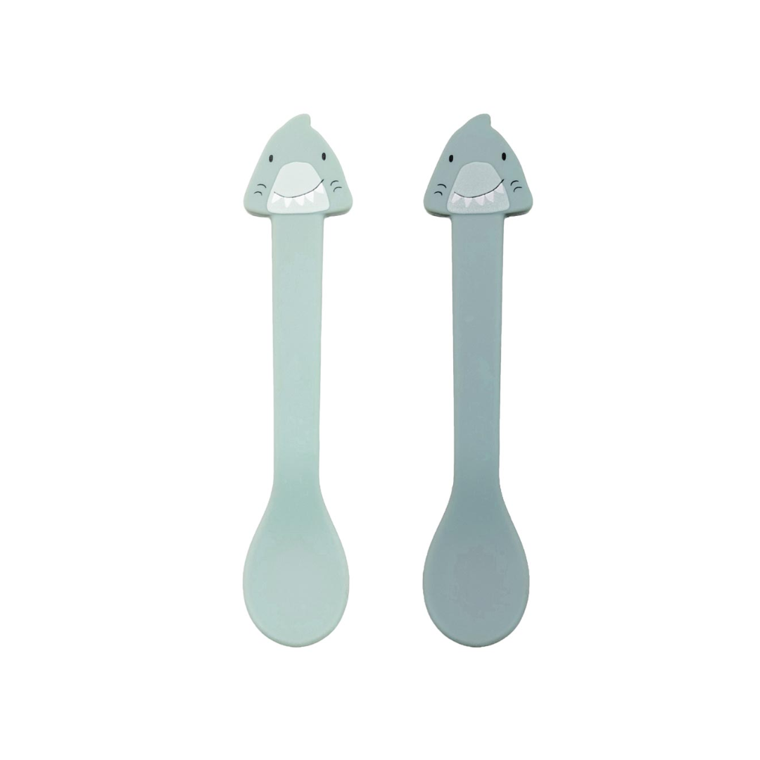 Cucchiaini in silicone Trixie - Mr. Squalo