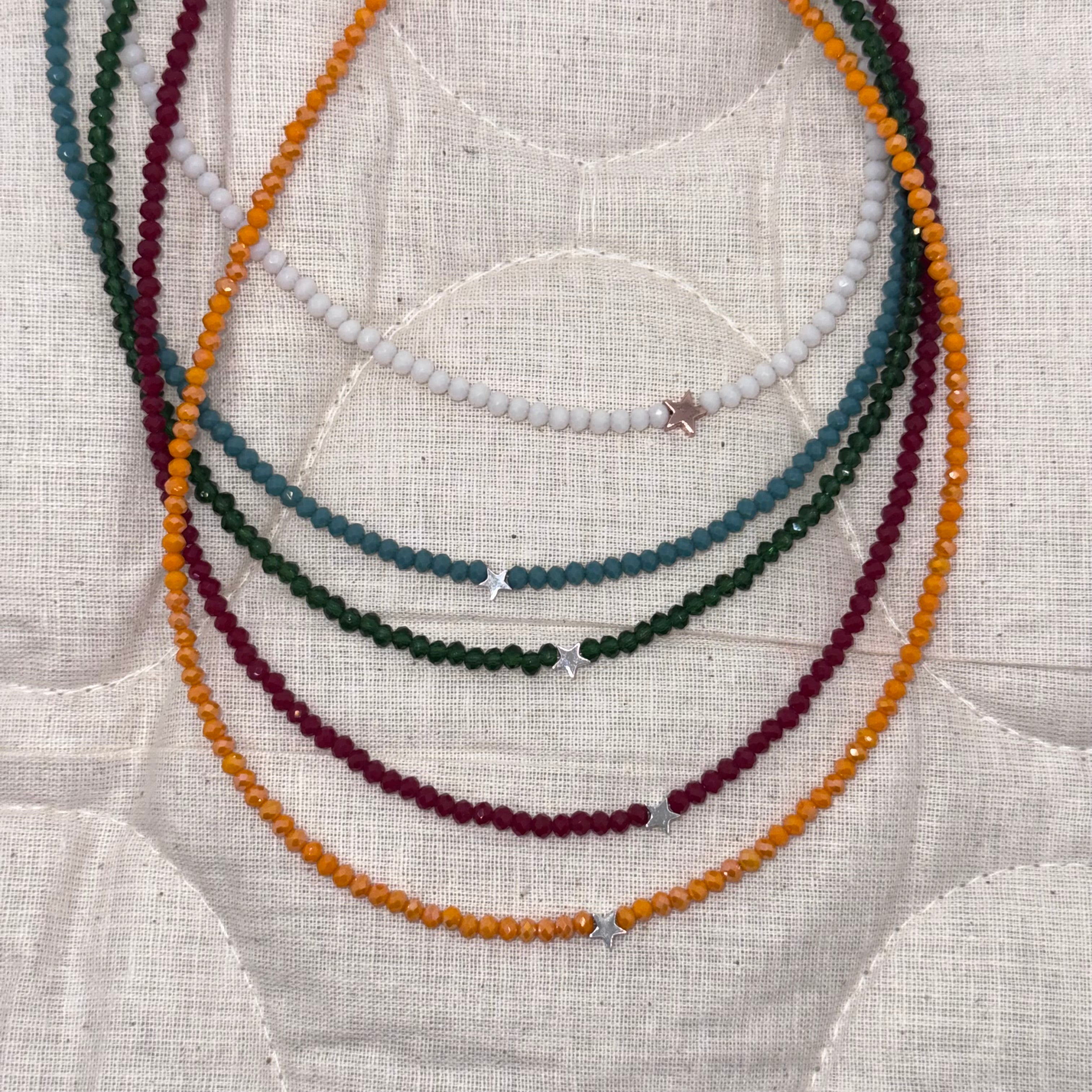 Collana Cristallo Stella piccola (+ colori) - Fabidi