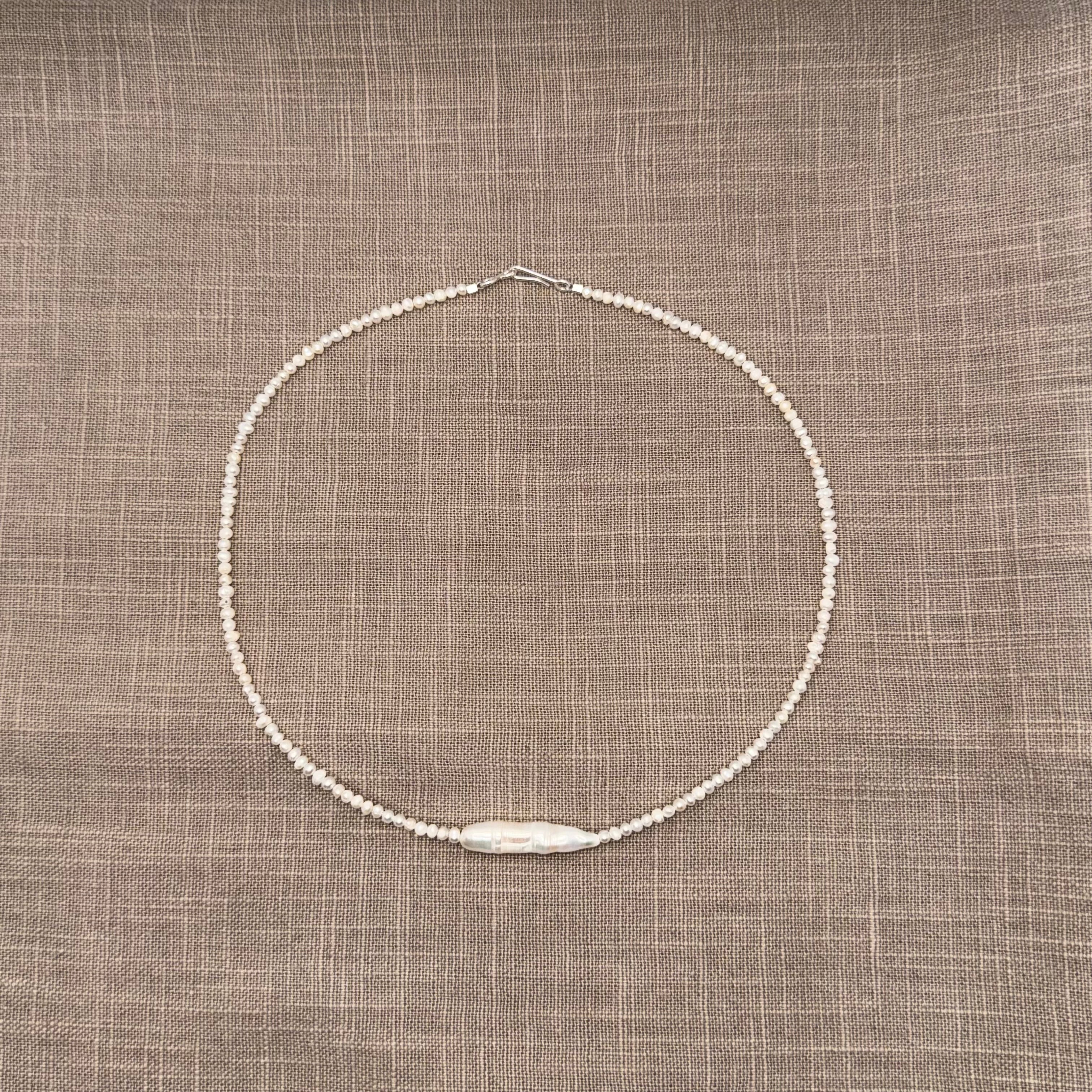Collana Perle di fiume  - Fabidi