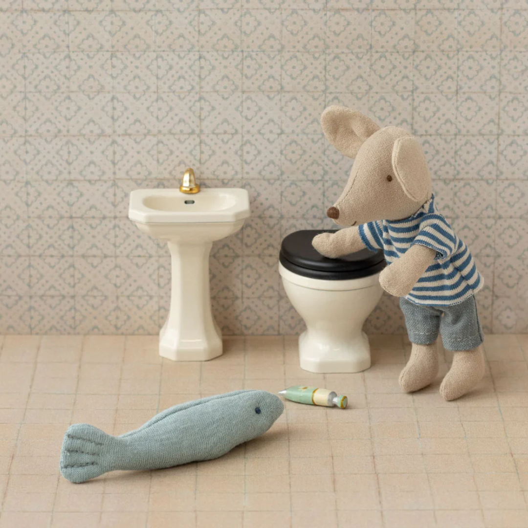 Lavabo da Bagno Maileg Panna