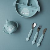 Tazza con beccuccio in silicone Trixie - Mr. Squalo