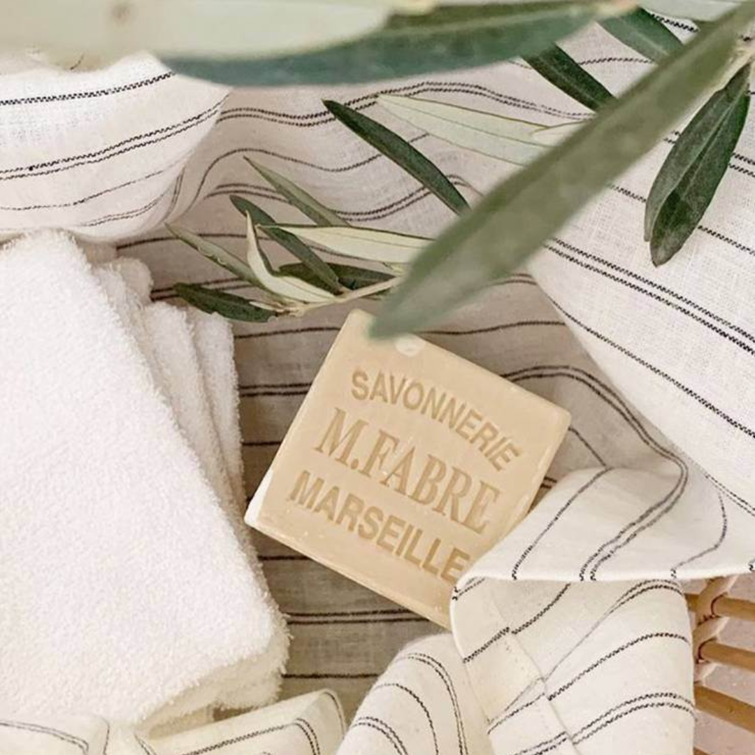 Sapone di Marsiglia per biancheria Marius Fabre 200g, senza olio di palma