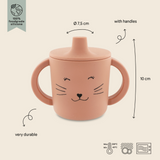 Tazza con beccuccio in silicone Trixie - Mr. Gatto