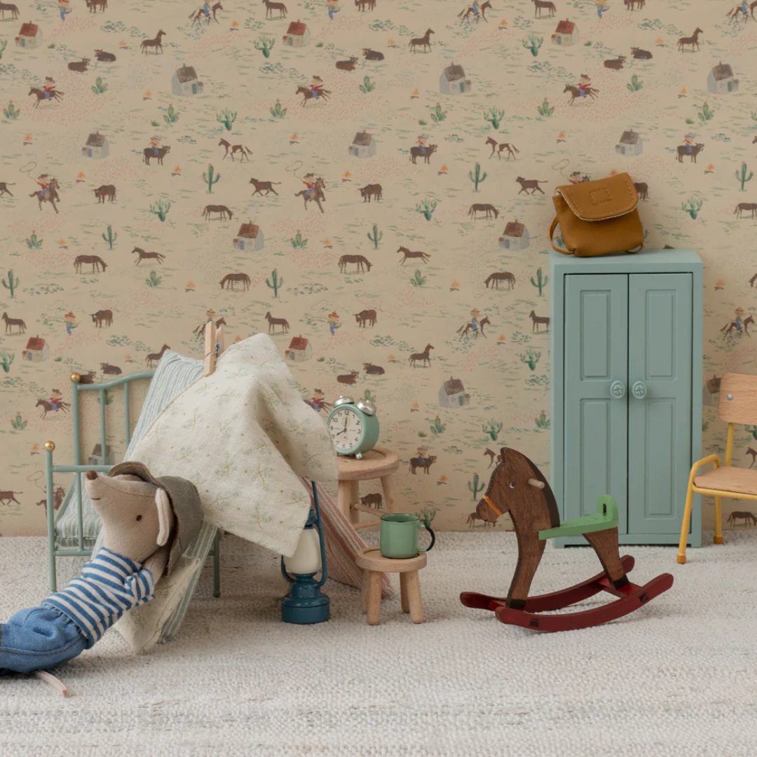 Cavallo a Dondolo Maileg Marrone Scuro