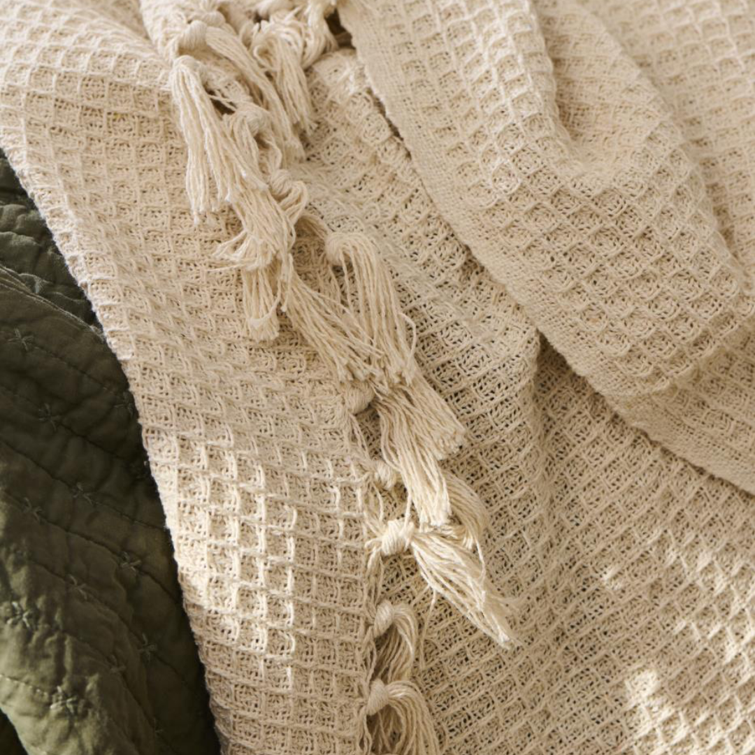 Coperta crema 130x160 cm IB Laursen