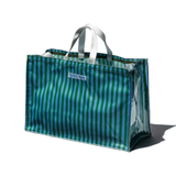 Borsa a tracolla con tessuto per cravatte rivestita - Puebco