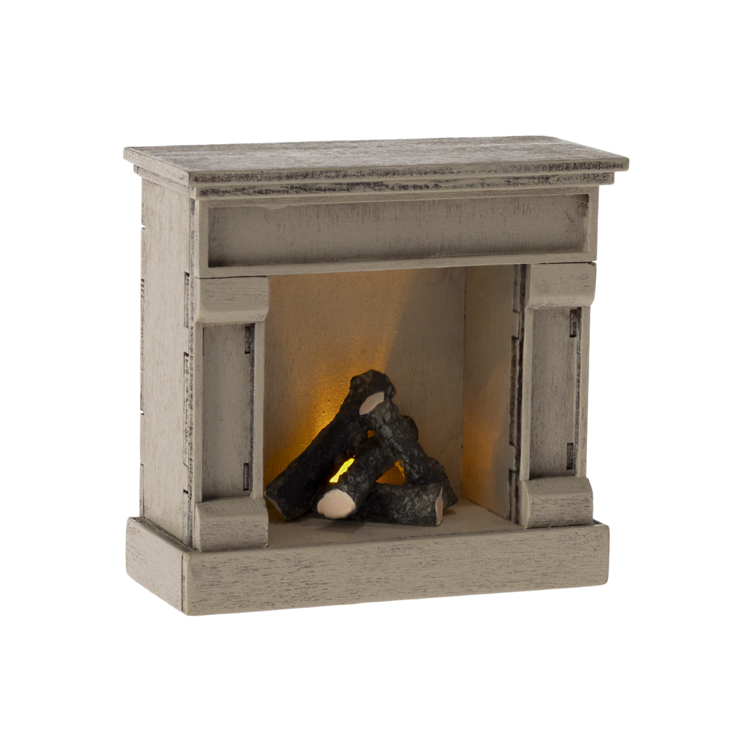 Caminetto Maileg Bianco