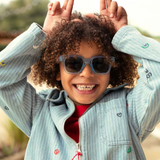 Occhiali da Sole Izipizi Junior 7-11 Anni - #Road - Turquoise Stone