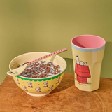 Ciotola Media Snoopy - Giallo Tenue - Rice