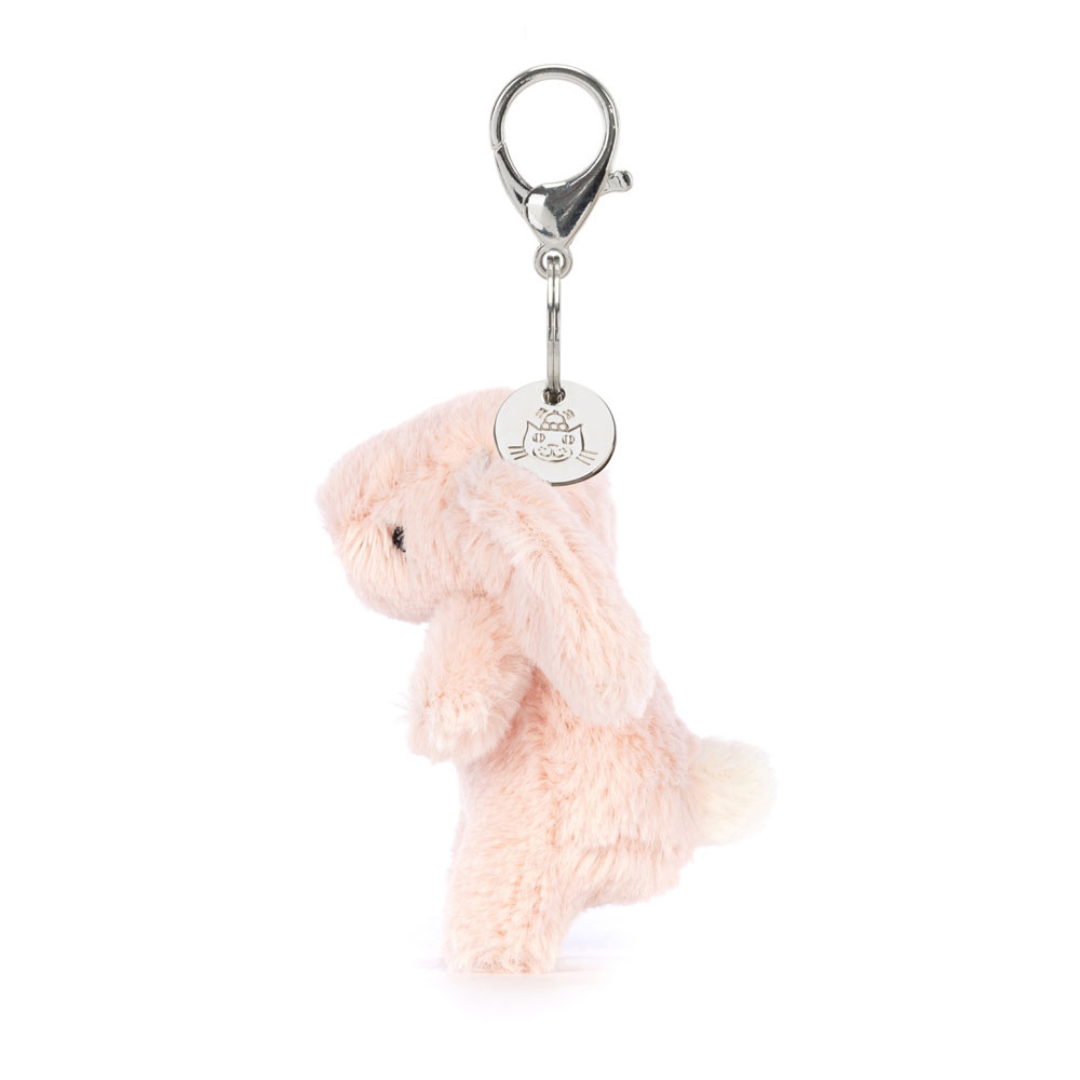 Ciondolo per borsa coniglietto timido Jellycat - Blush