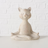 Figura Yoga Resina Boltze Gatto