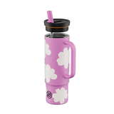 Straw Cup 800ml Clima 24Bottles - Daydreaming Pink
