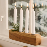 Portacandele blocco di legno IB Laursen