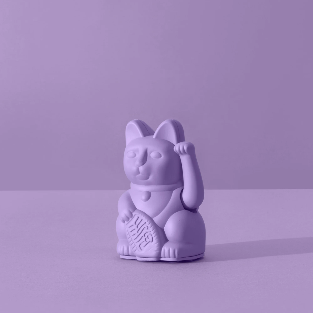 Mini Lucky Cat MYNEKO . Ottimismo . Lilac - Donkey