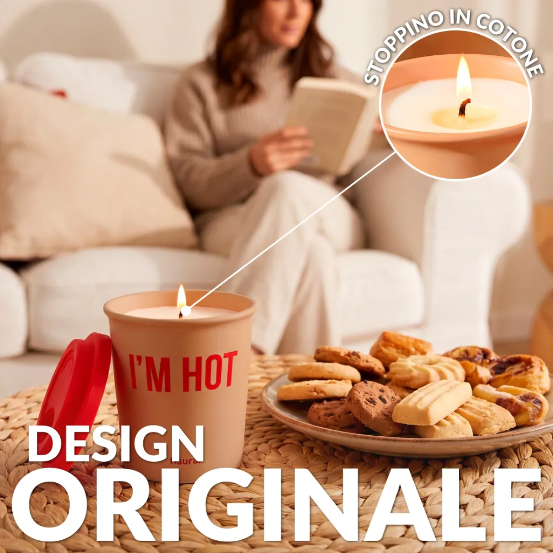 Candela multiuso "I'm Hot" . Fisura