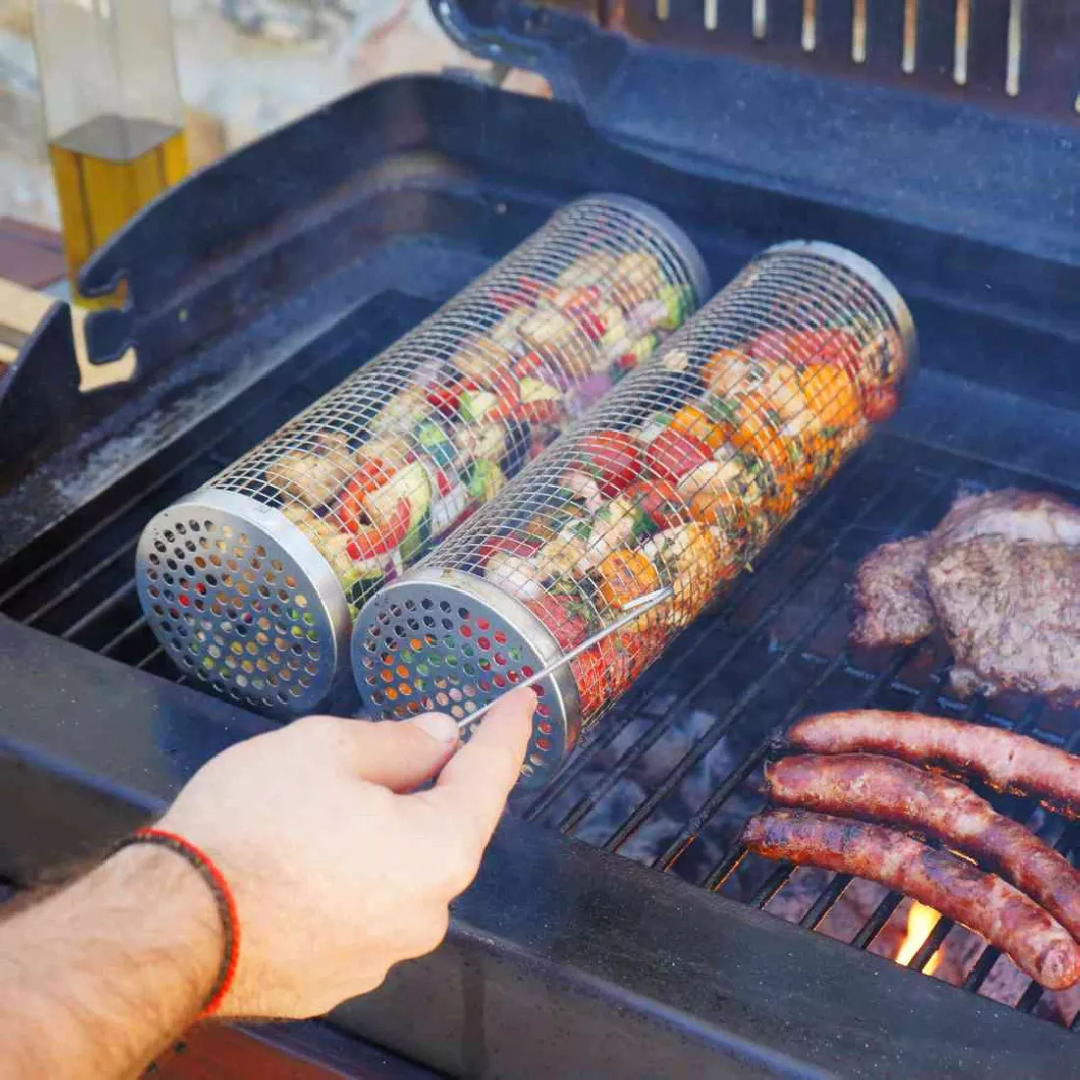 Roll Grill Per BBQ Cookut