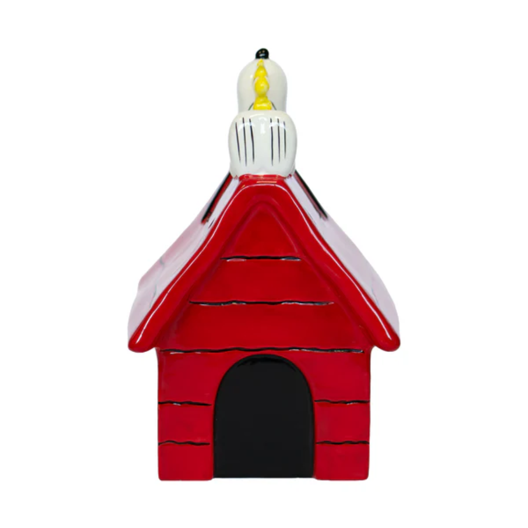 Statua Snoopy Cuccia Blogo Design - Bianco