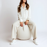Palla da seduta VLUV DIVA Buclé 65cm. col. Bianco