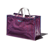 Borsa a tracolla con tessuto per cravatte rivestita - Puebco