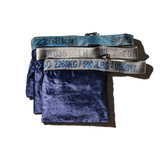 Vintage Sling Belt Pouch Blue - Puebco