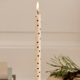 Candela Ø:1,3 cuori marroni - IB Laursen