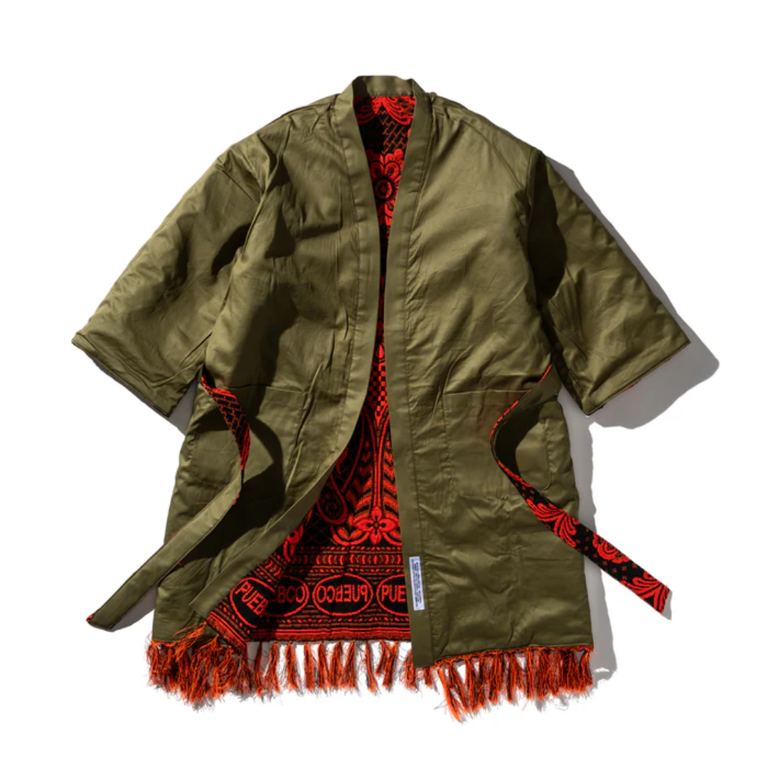 Abito Kimono Reversibile in tessuto per tappeti - Puebco