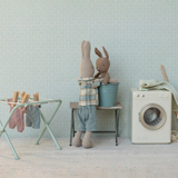 Bunny Maileg Micro - Marrone - Abito in maglia azzurra