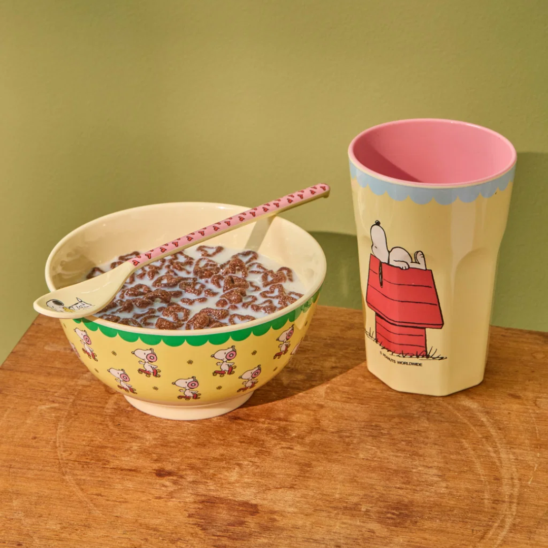 Tazza Alta - Crema - Snoopy - Rice