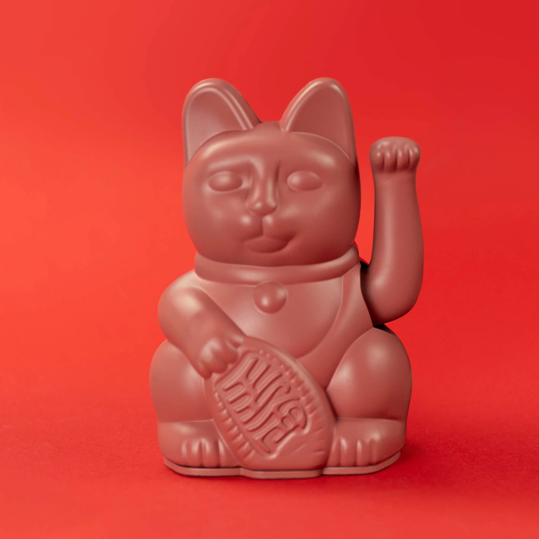 Mini Lucky Cat MYNEKO . Amore . Berry Red - Donkey