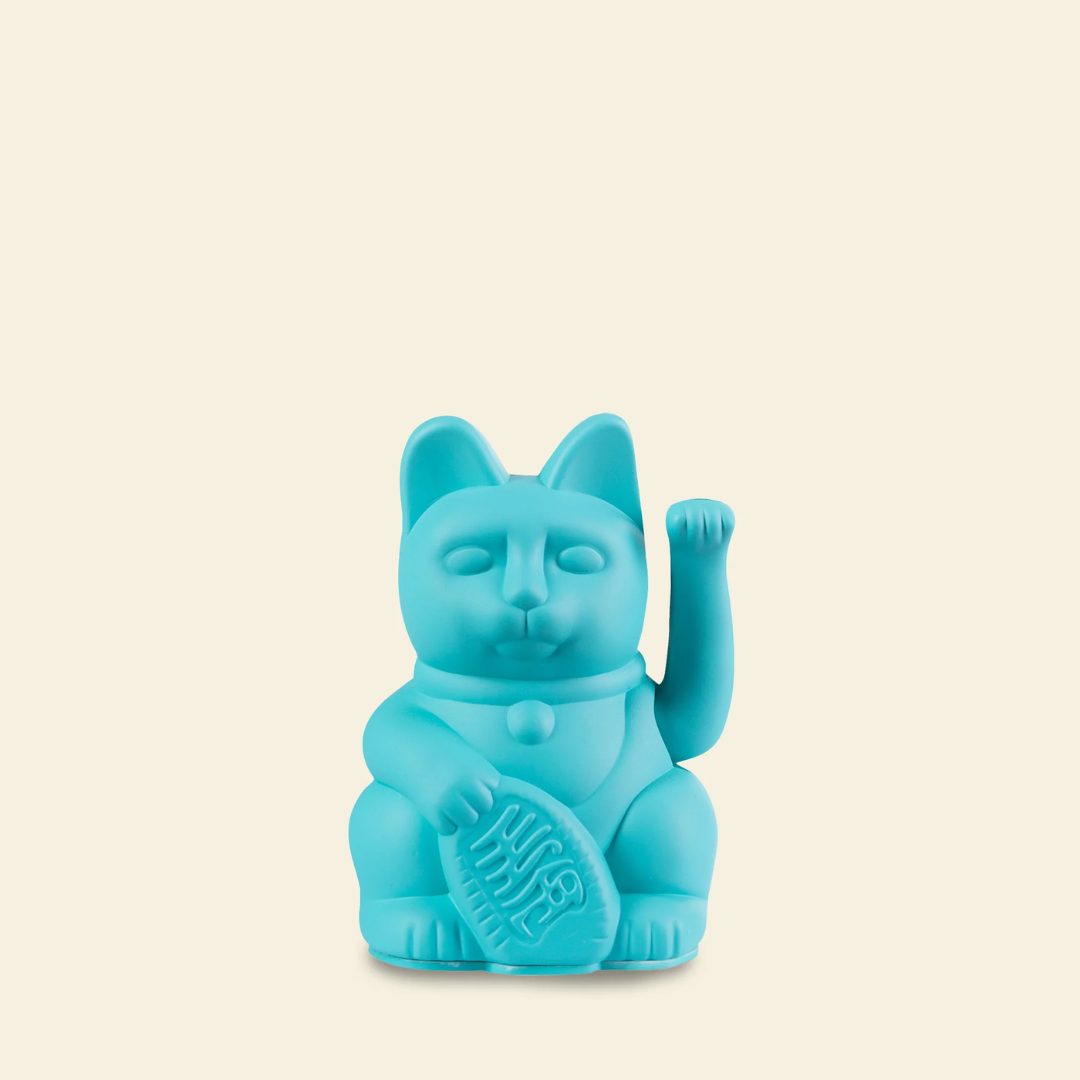 Mini Lucky Cat MYNEKO . Amicizia . Turchese - Donkey