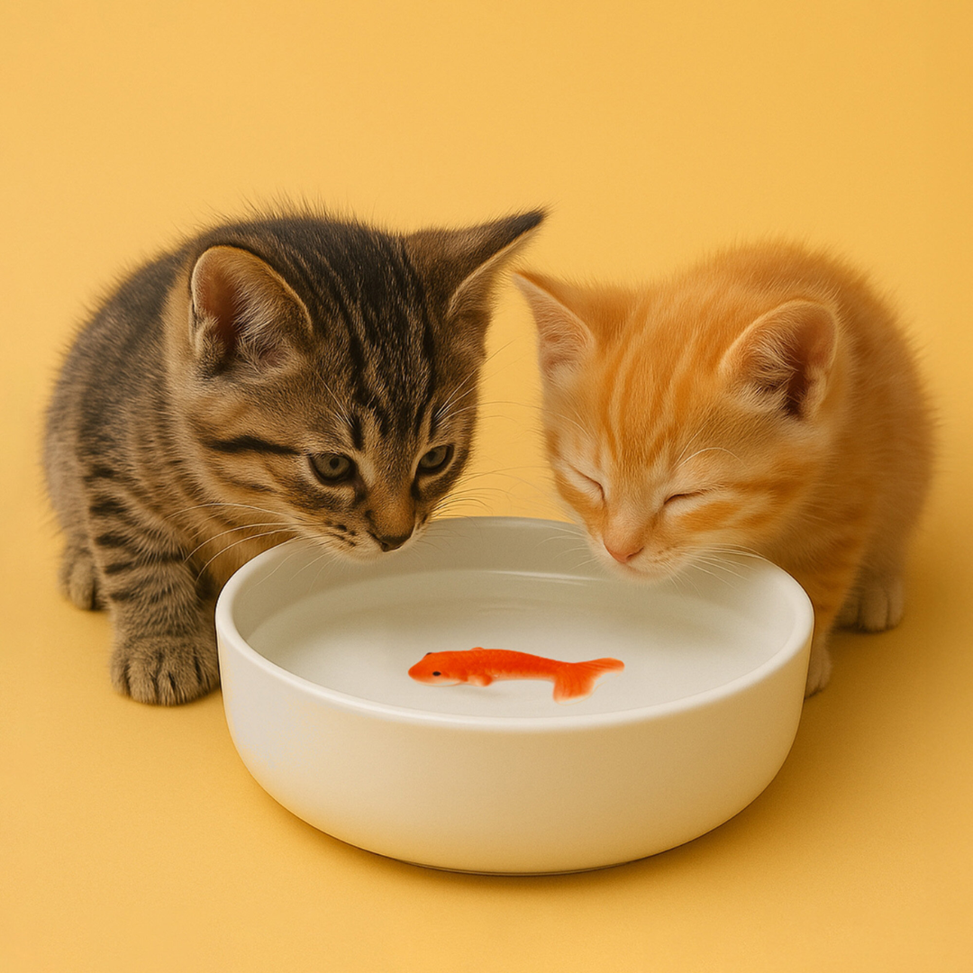 Ciotola per gatti con pesce rosso - Suck UK