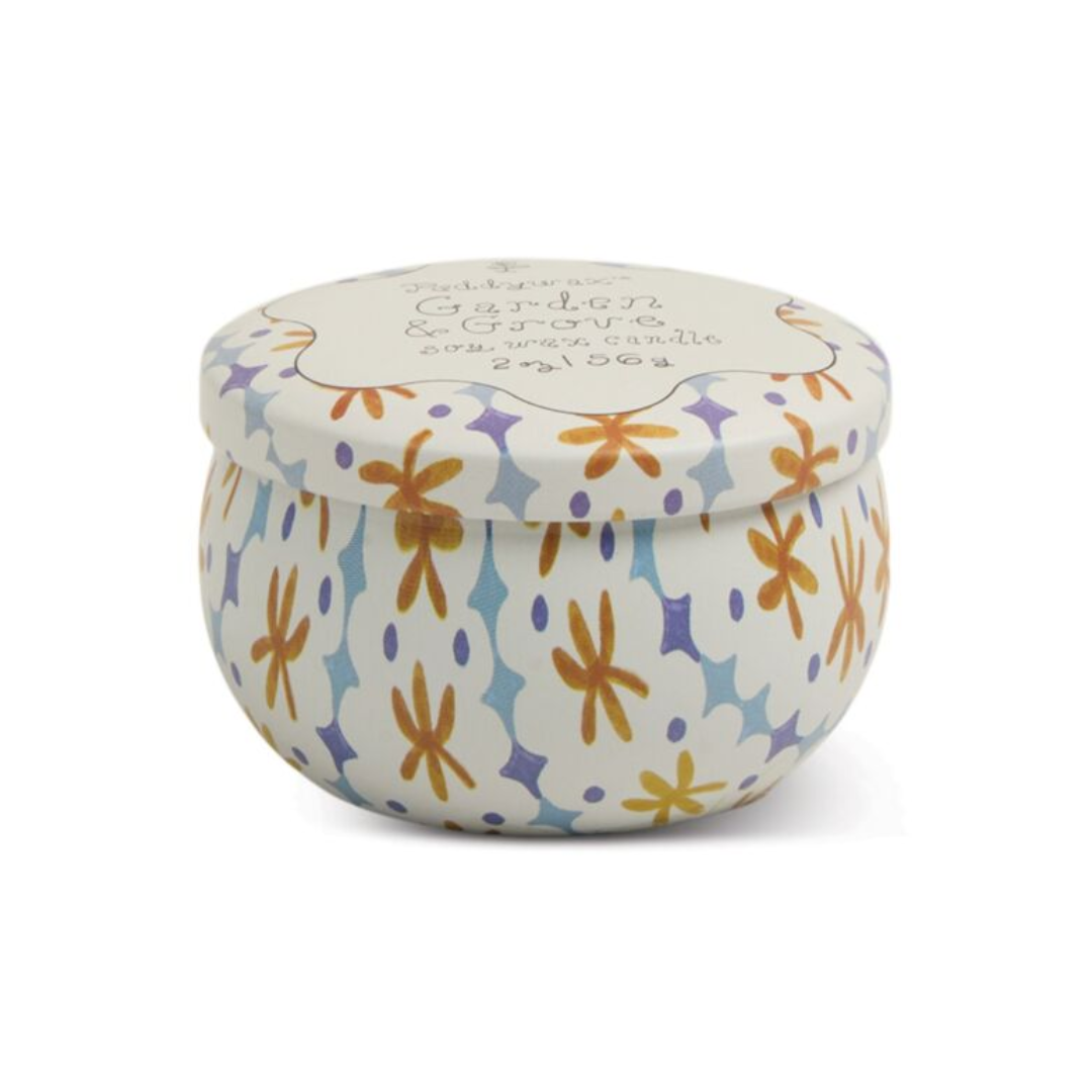 Candela in latta Paddywax Tulip 56g 'Garden & Grove' - Paddywax