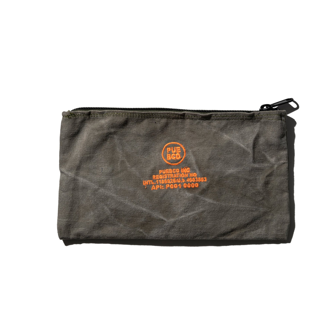VINTAGE TENT FABRIC POUCH - Puebco