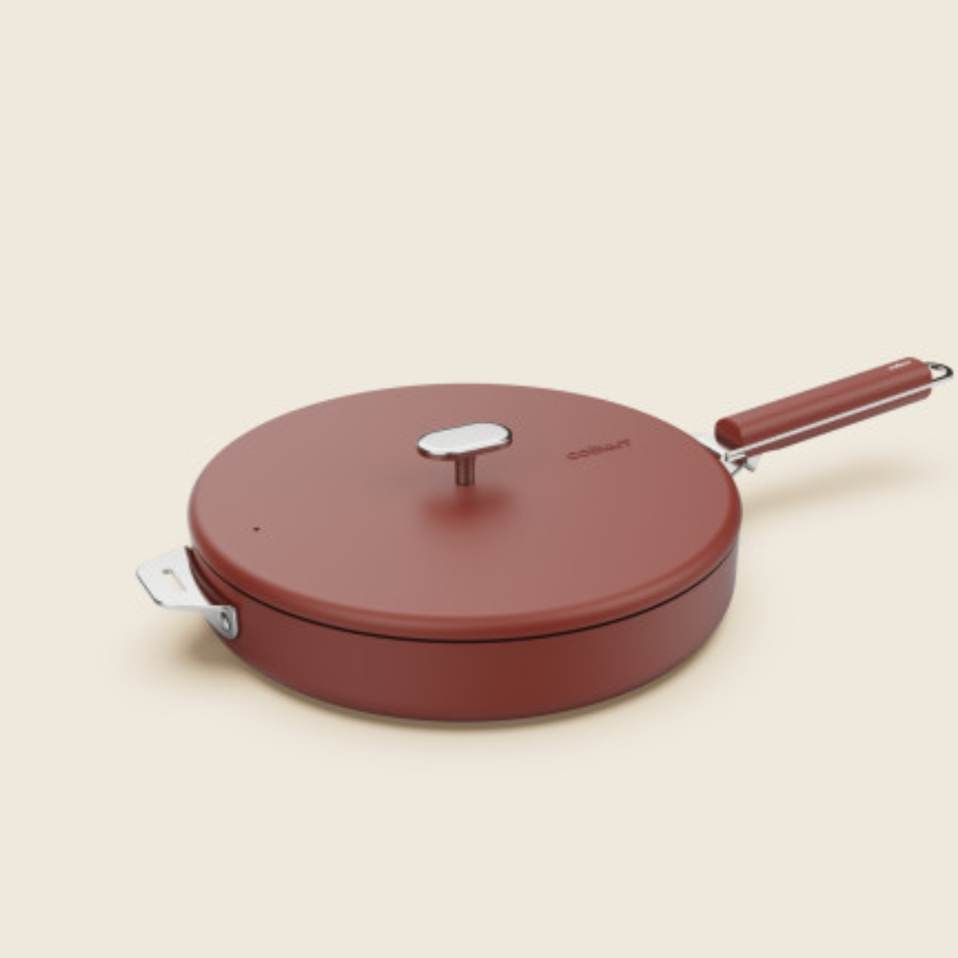 Coperchio Rosso da 28 cm adatto alla pentola in acciaio inox Meravigliosa da 28 cm - Cookut