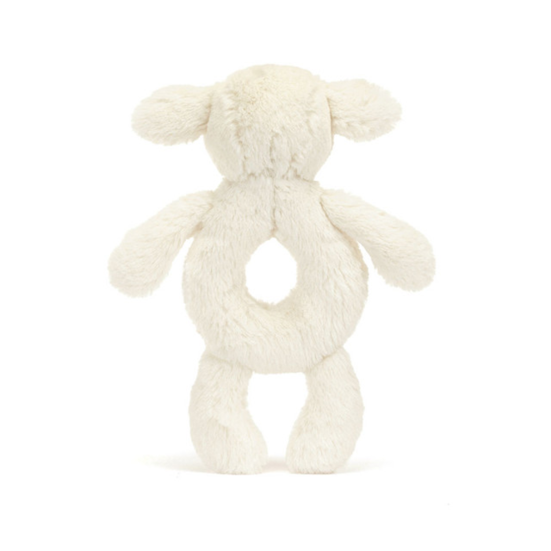 Jellycat . Sonaglio ad anello Agnello Timido