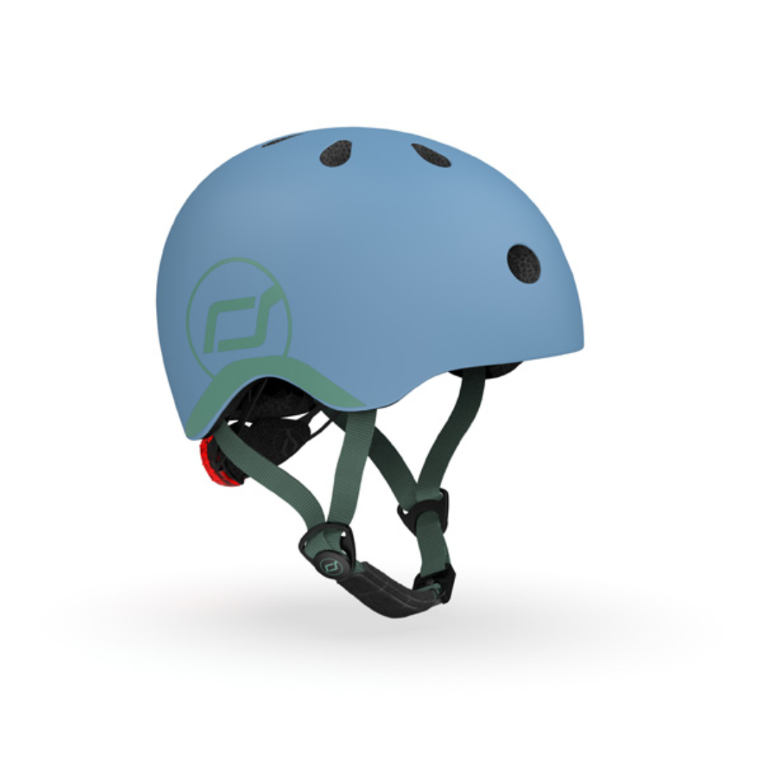 Casco per Bambini Scoot and Ride Blu Polvere