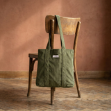 Tote Bag in Velluto Mod. WILLOW . Alaskan Maker