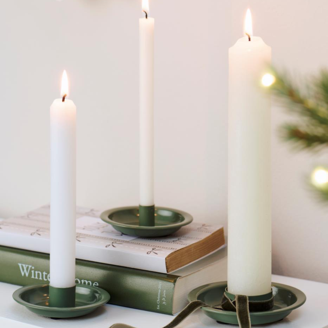 Portacandele f/2,2 cm verde IB Laursen