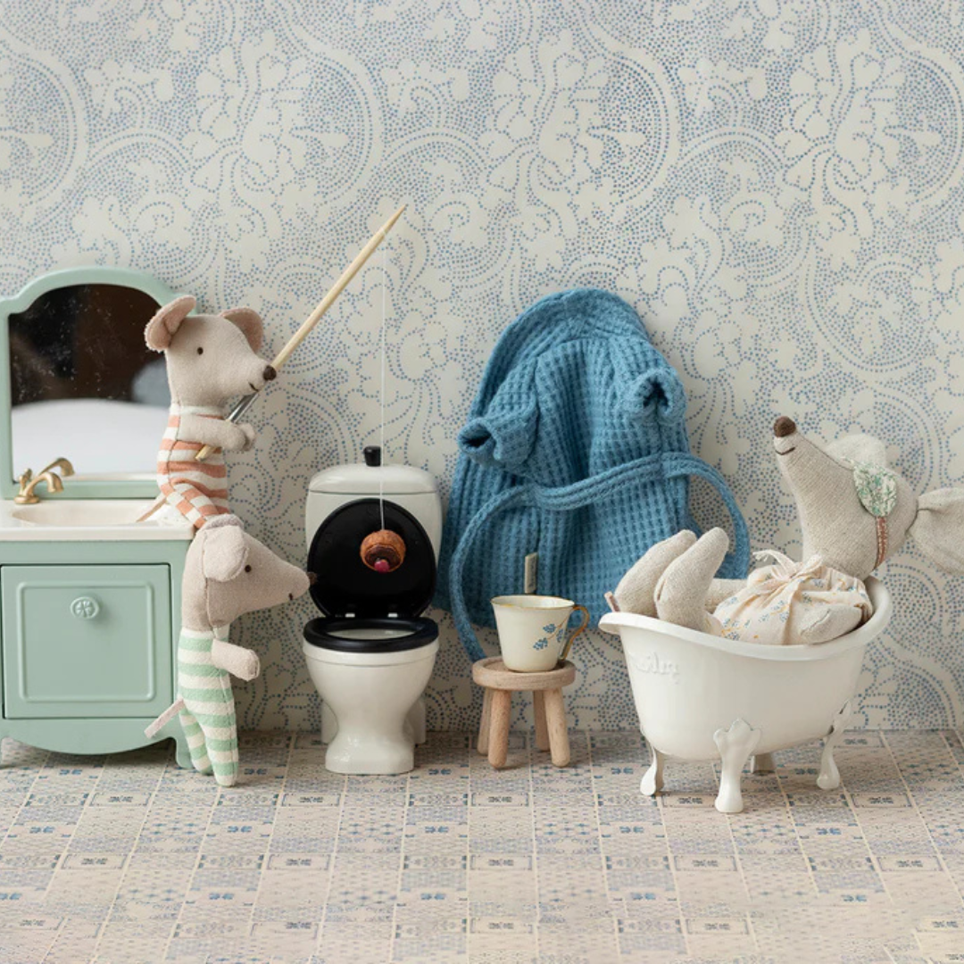 Vasca da bagno in Miniatura Topo Maileg