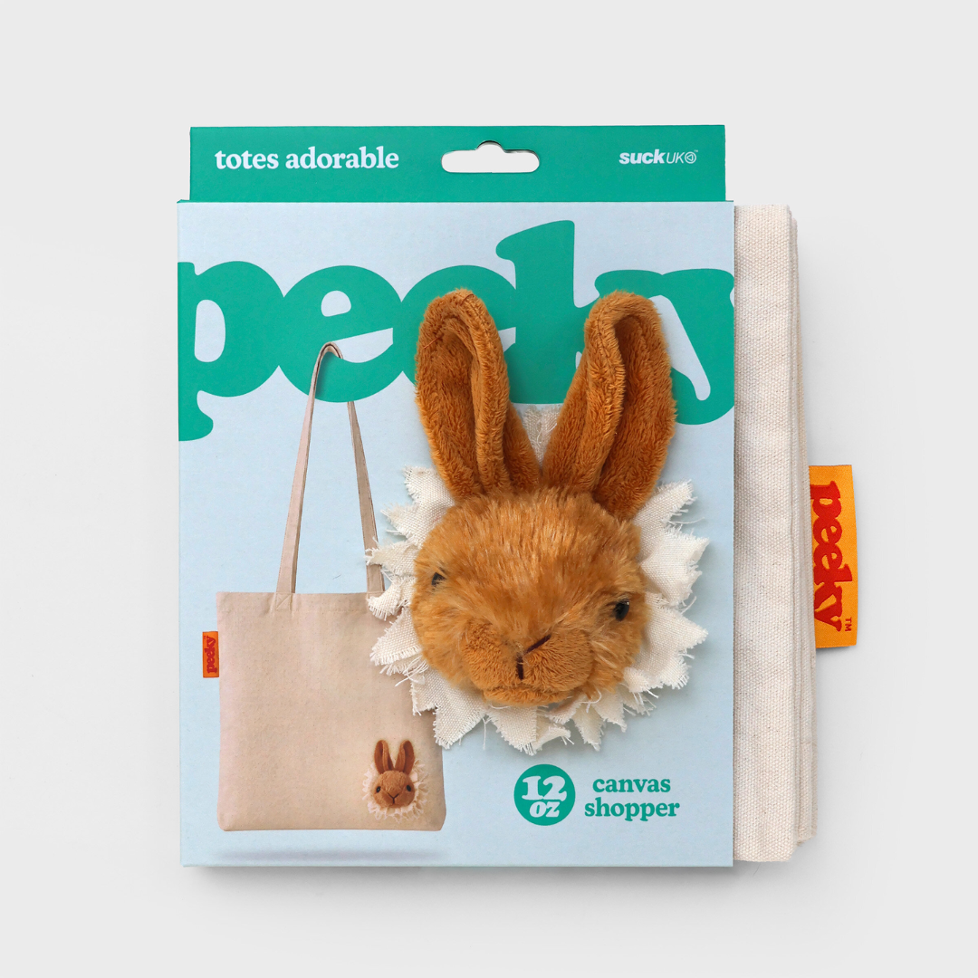 Borsa Tote con testa di Coniglio - Suck UK