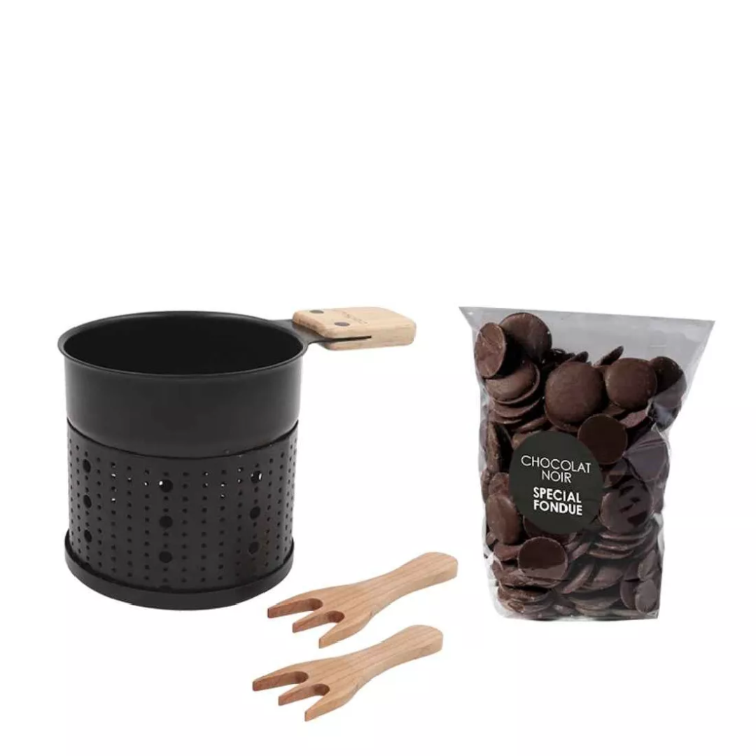 Set Per Fonduta al cioccolato Cookut Per 2 Persone