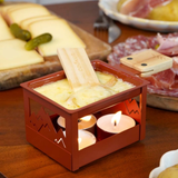 Raclette al lume di candela Rosso- Cookut