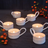 Porta Tealight Star Porcellana Rader Design Stories