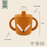 Tazza con beccuccio in silicone Trixie - Mr. Volpe