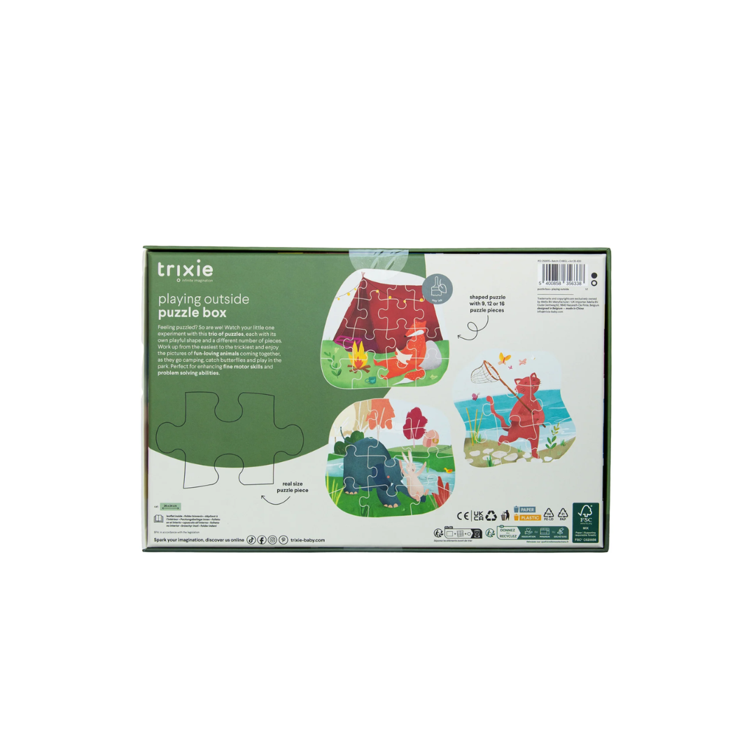 3 Puzzle Trixie - Giocare all'aperto